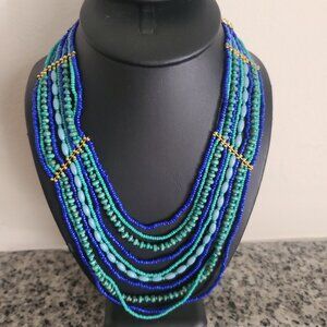 Blue Mecklace